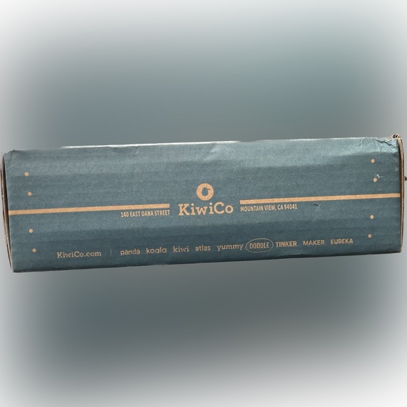 KiwiCo DOODLE CRATE Make Your Own “Block Printed Canvas Bin” Block Printing - Picture 3 of 16